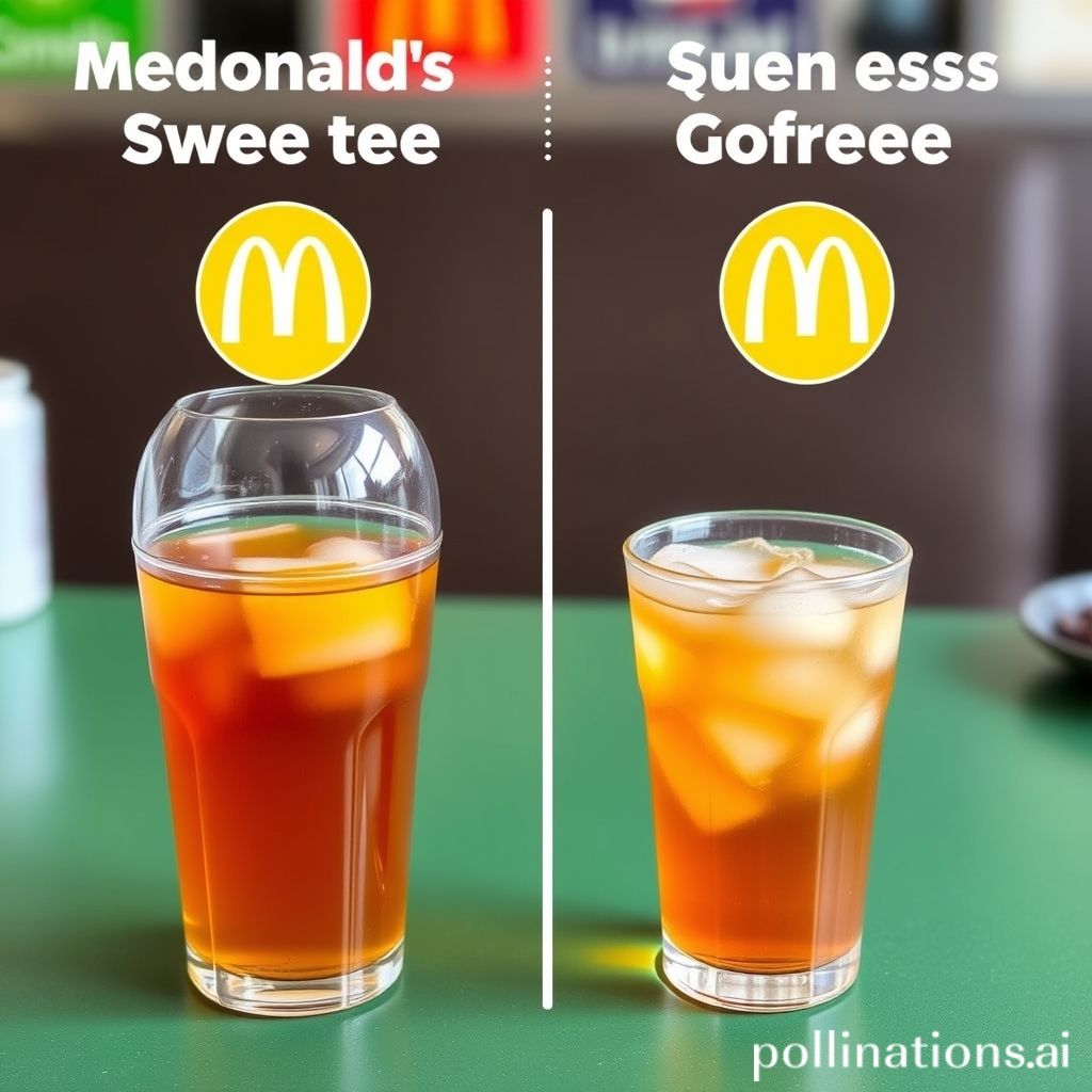 McDonald's Sweet Tea Calories, Nutrition Facts, and More